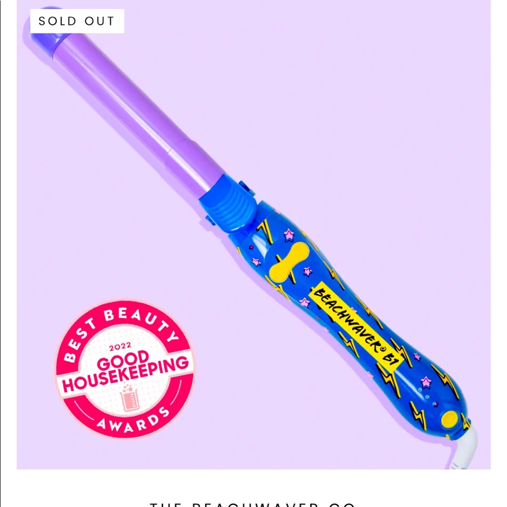 BEACHWAVER® B1 ELECTRIC SKY ROTATING CURLING IRON